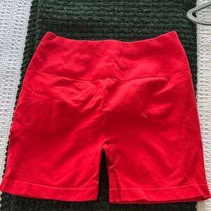 Women's Red Shorts